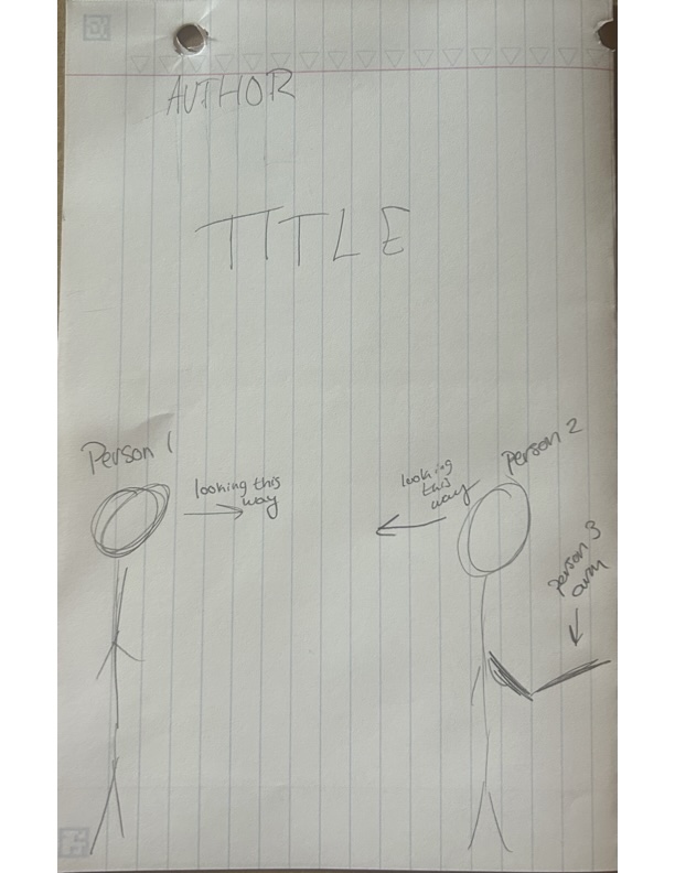 Initial cover sketch for Five Years and 2,000 Miles