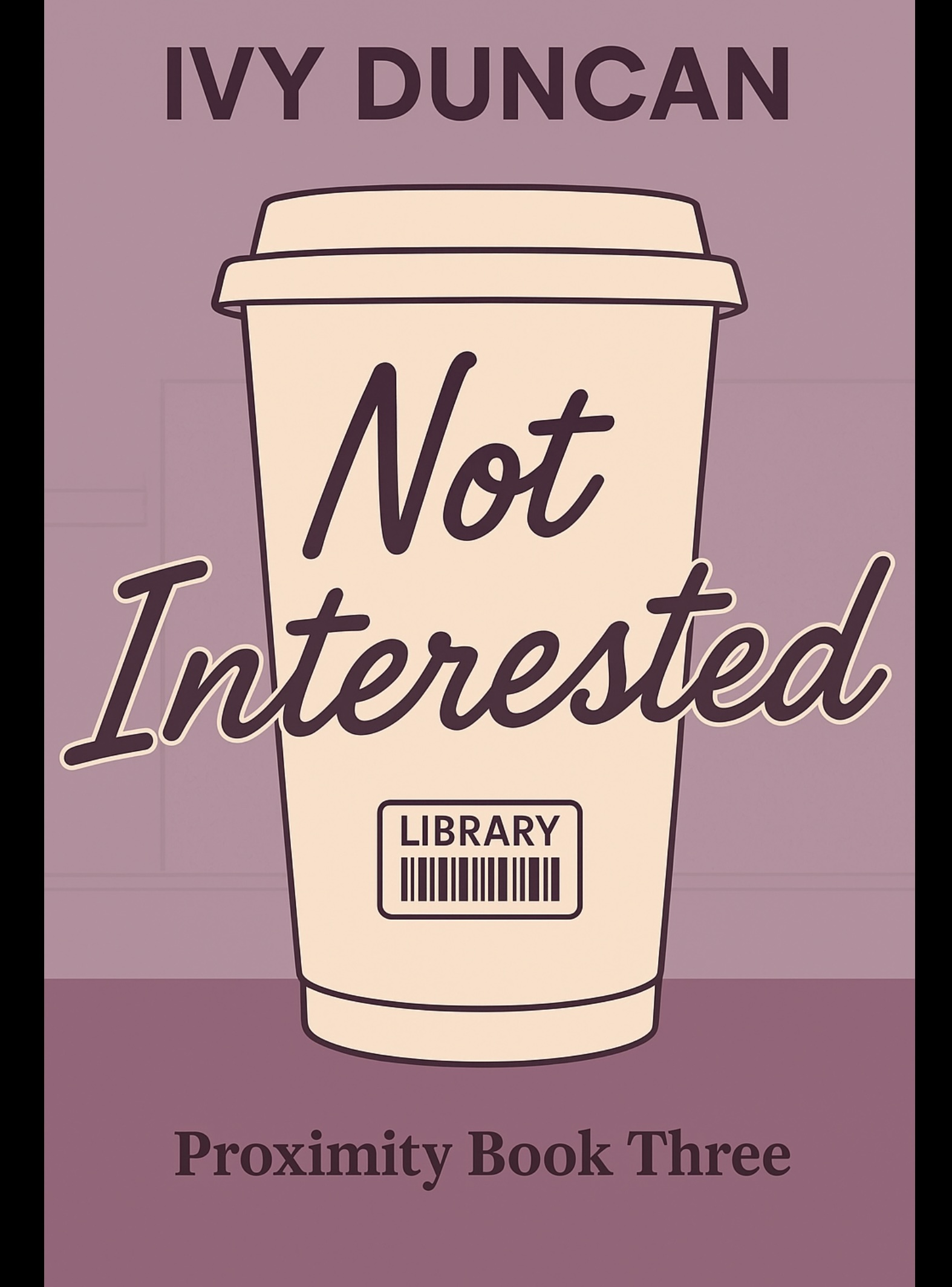 First cover concept of Not Interested